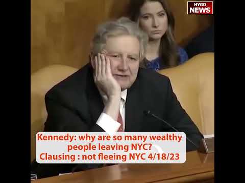 Kennedy: Why Are So Many Wealthy People Leaving NYC? Clausing: Not Fleeing NYC