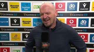 POST MATCH REACTIONS | Scotland v France | Scotland secured an historic 50–40 bonus-point victory
