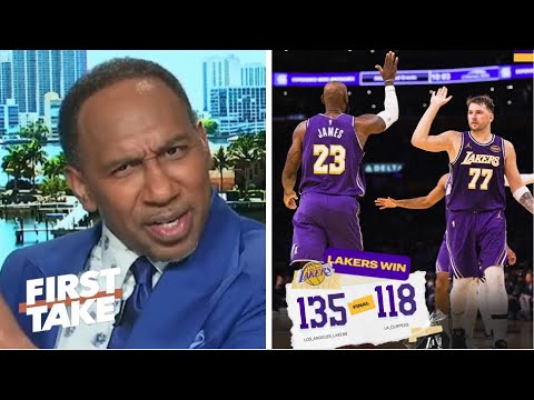 I was WRONG about Lakers! - Stephen A. on LeBron, Luka & Austin DESTROY Clippers 135-118