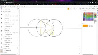 How to Construct an Equilateral Triangle Inscribed in a Circle