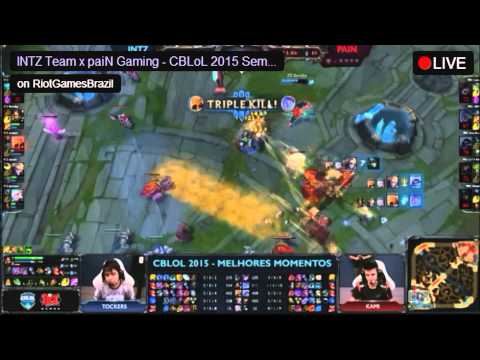 Virada ÉPICA: INTZ vs paiN (CBLOL 28/03/2015)