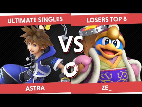 Overdrive X - Isle of Man SSBU - Losers Top 8 - Astra (Sora, Captain Falcon) vs Ze_ (King Dedede)
