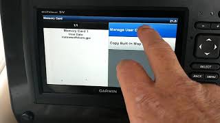 Garmin GPS Import from SD Card to GPS
