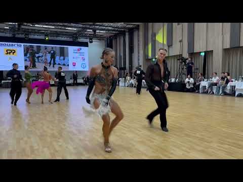 Jonáš Tománek a Šárka Kosmáková, European Championship 10 dance U21, Jive