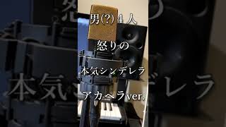 - 【アカペラ】男????4人組怒りの本気シンデレラ【歌ってみた】#Shorts
