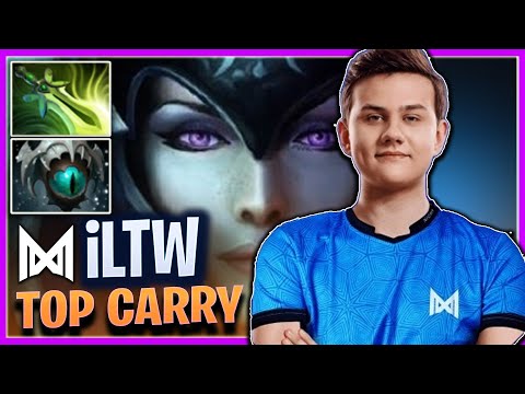 Nigma.iLTW - Luna Signature Carry | дота 2 геймплей