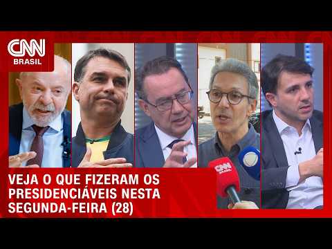 Veja a agenda dos presidenciáveis nesta segunda-feira (28) | HORA H