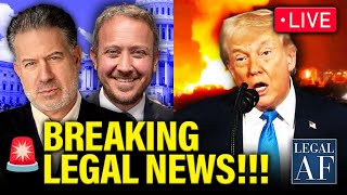 LIVE: Trump “INVASION” and LEGAL IMPLICATIONS?!!! | Legal AF