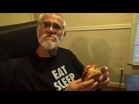 GRANDPA TRIES THE MCDONALD'S BACON CLUBHOUSE BURGER
