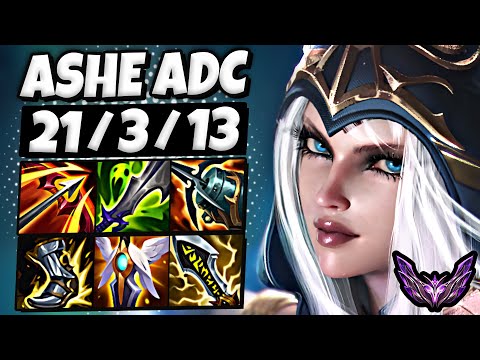 Ashe vs Ezreal [ ADC ] Lol Korea Master Patch 26.1 ✅