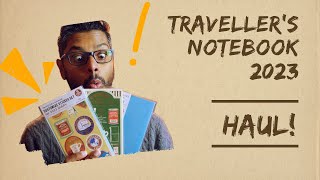 My Traveler's Notebook 2023 Stationery Haul!