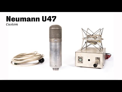 Fred Cameron Custom Neumann U47 Pair from Bil VornDick