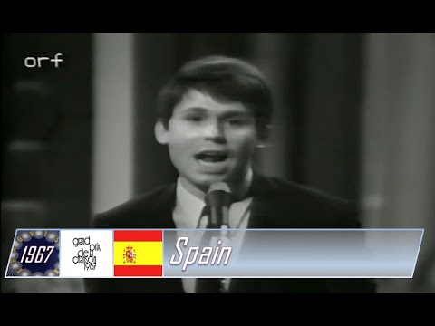 eurovision 1967 Spain 🇪🇸 Raphael - Hablemos del amor