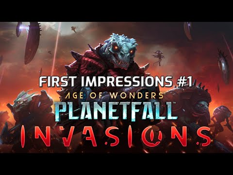 Age of Wonders: Planetfall - Invasions / First Impressions Gameplay Part #1