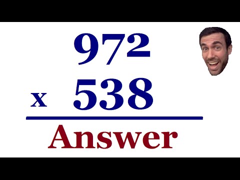 Multiplying - Large numbers