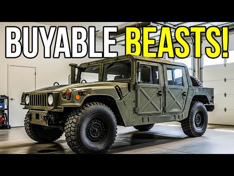 5 Military Trucks Civilians Can Actually Buy (One Costs Under $20K!)