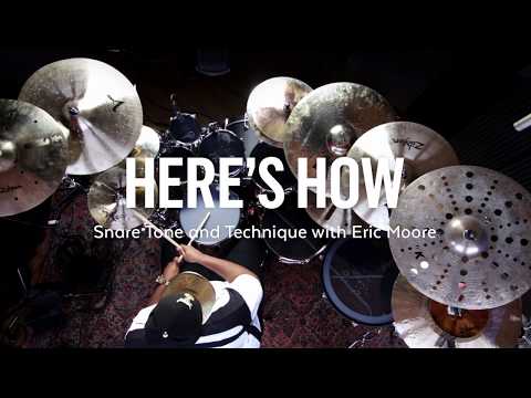 Here's How: Snare Tone and Technique with Eric Moore