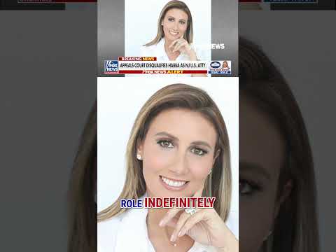 BREAKING: Judges vote to DISQUALIFY Alina Habba as U.S. attorney #shorts #foxnews #politics