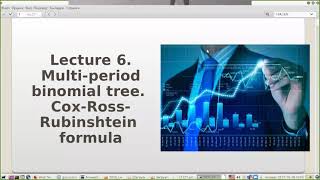 L_6_1. Multi-period binomial model. Option pricing.