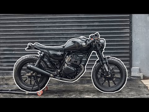Honda ★ CB125T Cafe Racer Timelapse Build.