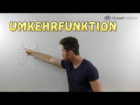 Umkehrfunktion einfach erklärt! | Eigenschaften  + Beispiel