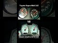 Toyota Supra Vs Nissan Gtr 0 300 Speed Comparison