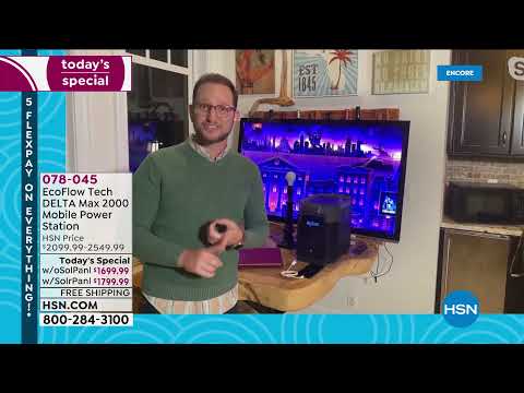 HSN | Be Prepared featuring EcoFlow 01.08.2022 - 07 AM