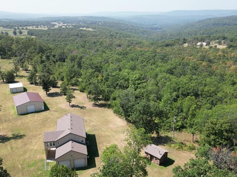 463 Acs Morrison Hunting Ranch, south of Stillwell, OK in the Hudson Mountain Range For Sale