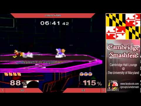 UMD Smashfest 2/14/14 - SG vs Ed Losers Finals