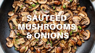 Tips for beautiful garlic sautéed mushrooms everytime!