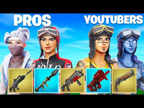 2 FNCS Winners vs 2 Youtubers (Scavenger Hunt)