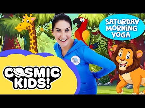 Yoga In The Jungle: Saturday Morning Yoga | Cosmic Kids