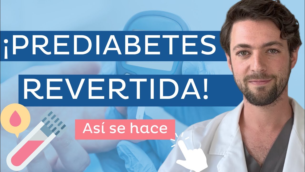 Así REVIERTES la PREDIABETES 👋🏻 ¿Cómo saberlo?