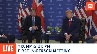 LIVE: Donald Trump Holds First Face-to-Face Meeting With UK PM Andy Burnham