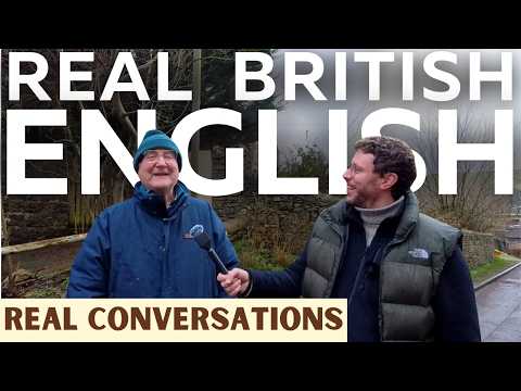 Real British English Conversations in a Small Village (with Subtitles)