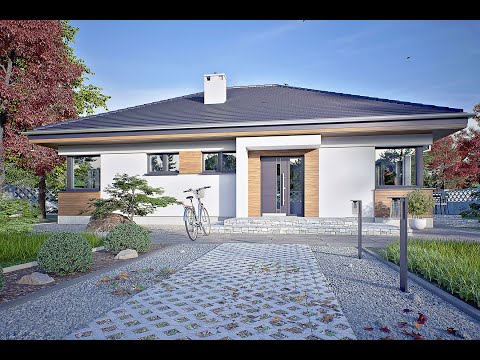 Projekt domu jednorodzinnego Oliwka - pracownia Dom Dla Ciebie