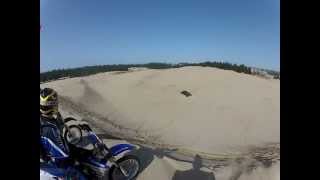 preview picture of video 'spinning reel sand dunes- jesse yz450f'
