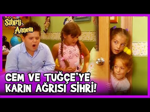 Çilek, Cem ve Tuğçe'nin Midesini Bozdu! - Sihirli Annem 26. Bölüm