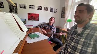 Sam Amidon &amp; Pablo Held play "Warren" at home