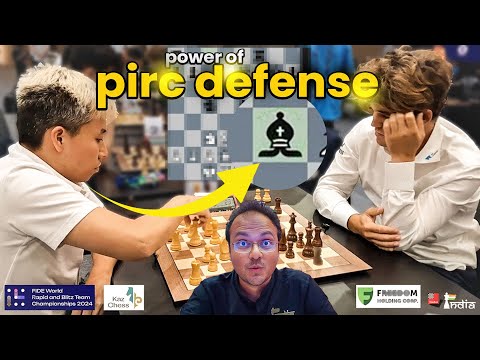One mistake is all it takes against Magnus | Bilguun Sumiya vs Magnus Carlsen | World Blitz Teams