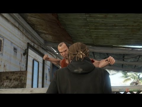 GTA V PS3 Gameplay / Walkthrough / Playthrough / 1080P Part 32 - Friends Reunited