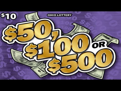 $50, $100, $500 - Won On The Ohio Lottery Tickets