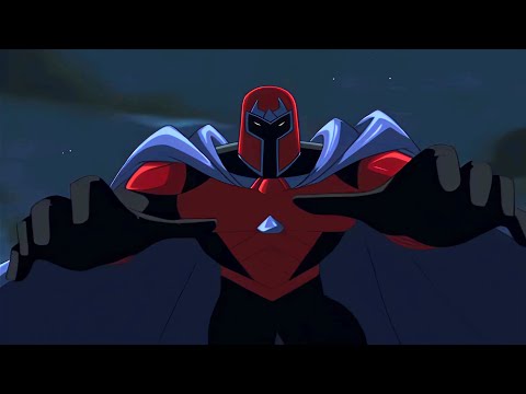 Magneto enfrenta Apocalipse - X-Men: Evolution (2000) - Cena em 4K 60fps