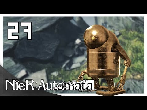 Let's Play NieR: Automata Blind Part 27 - The Wandering Couple [NieR 2017 PC Gameplay]
