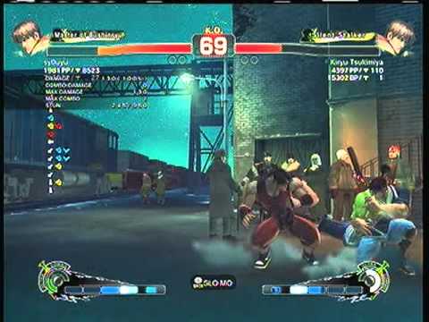 SSF4AE: Guy (sy0uyu)  vs. Guy (Kiryu Tsukimiya)  HD