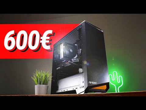 500 - 600€ Euro GAMING PC 2021!! - Test & Zusammenbauen