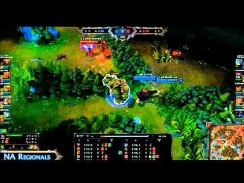 Best of CLG vs LGN PAX 2012 Regionals Game. -League of Legends