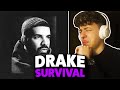 Drake Survival REACTION First Time Hearing