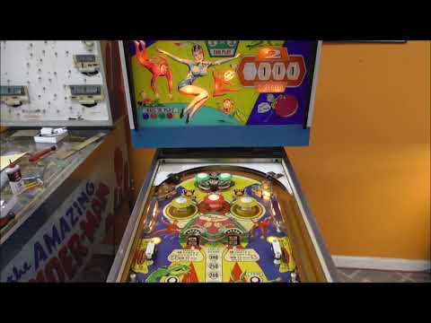 Repainting and Repairing the Playfield of a 1963 Williams Jumpin' Jack's Pinball Machine
