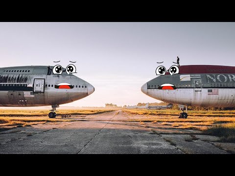 Doodles Airplane - Abandoned Airplane - Doodles are flying and singing